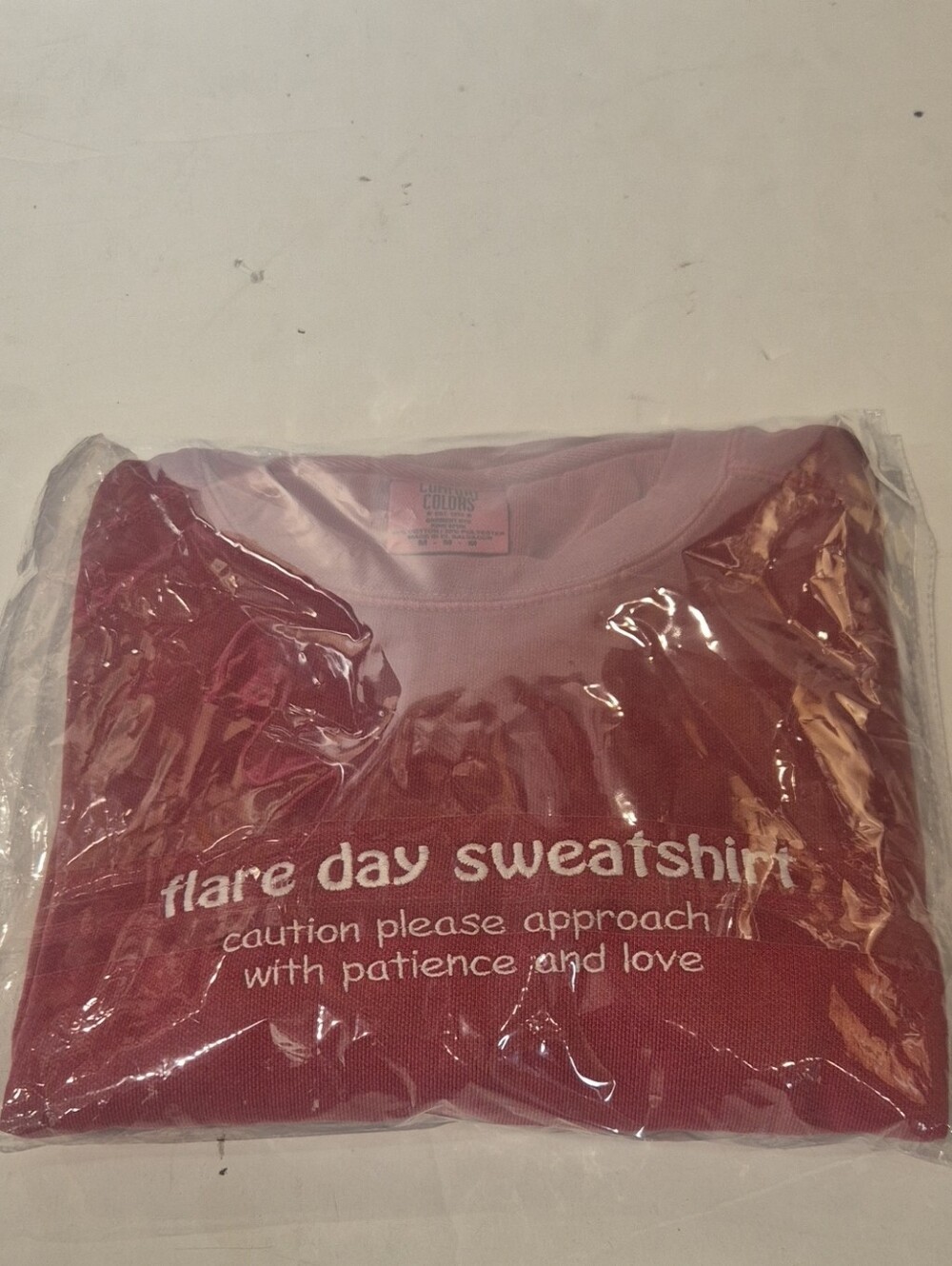 Comfort Colors Crimson Flare Day Sweatshirt
